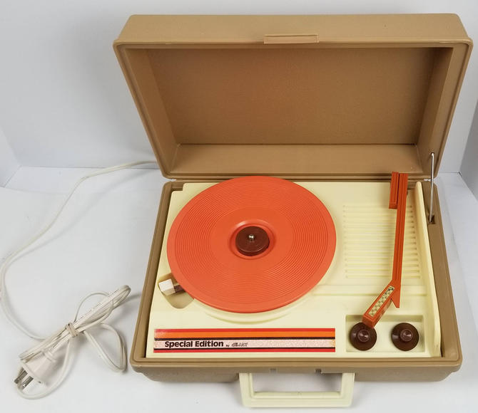 Vintage 1970s Special Edition Record Player by DeJay. WORKING MOB