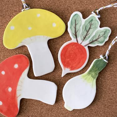 Foragers Vegetable Ornaments 