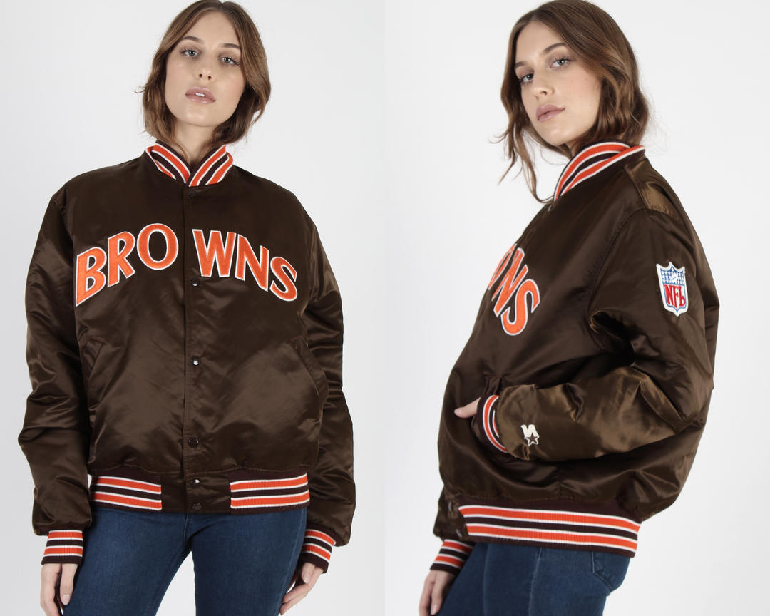 Vintage Cleveland Browns Starter Jacket,   Hong Kong