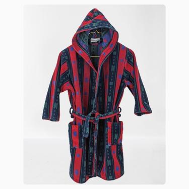 vintage 90's kids' cotton terry bathrobe (Size: XLB)