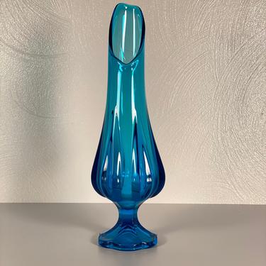 Viking Bluenique Six Petal Vase 
