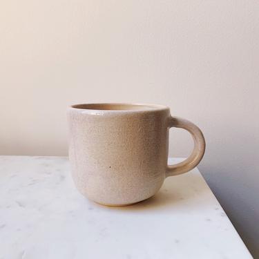 Pink Sea Salt Ceramic Mug // handmade pottery 