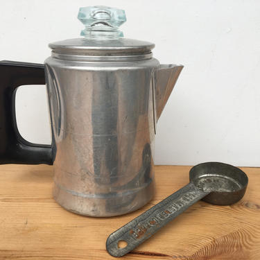 Thrifty Finds ~ Vintage Aluminum Coffee Pots  Vintage coffee pot, Aluminum coffee  pot, Vintage coffee