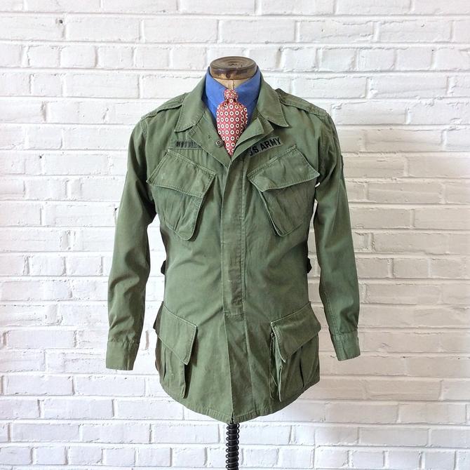 2nd Pattern Jungle Fatigues Size Large Long Vintage 1960s