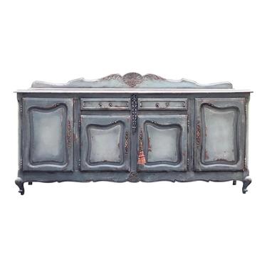 Turn of the Century Country French Antique Sideboard 