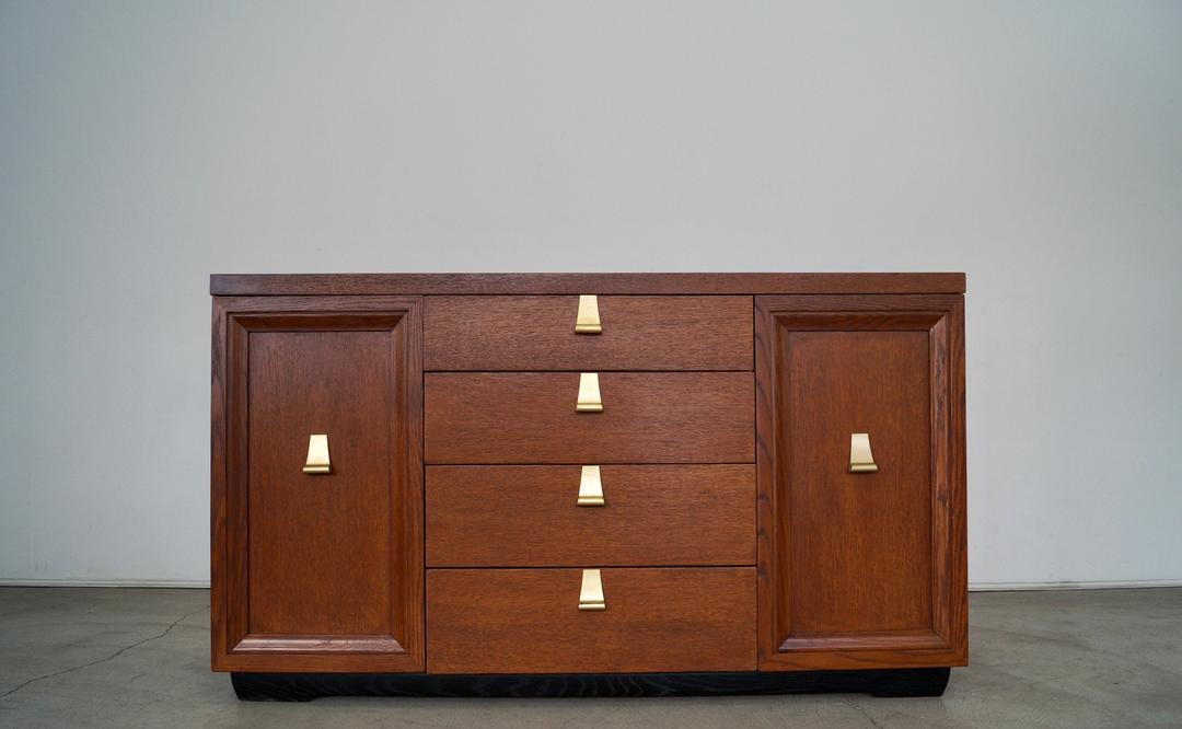 Midcentury Modern Art Deco Sideboard / Credenza Professionally