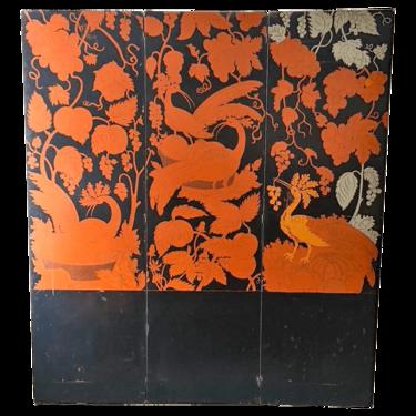 Antique Art Nouveau Screen