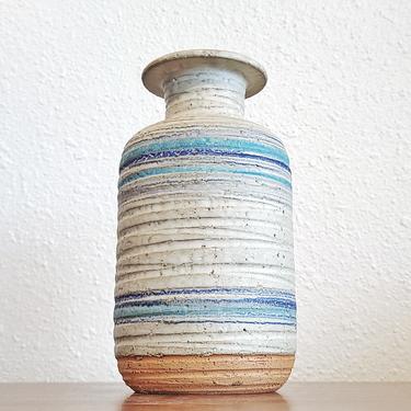 ALDO LONDI 'PETRA' (STONE) DECOR VASE FOR BITOSSI (7.75")