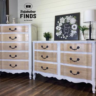 French Country French Provincial Bedroom Set, French Provincial Dressers 