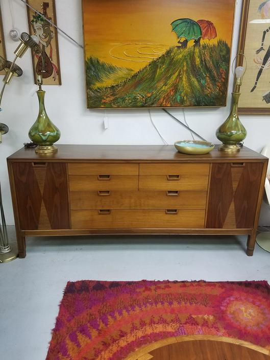 John Stuart For Janus 1414 Drawer Lowboy Dresser From Vintage Mc