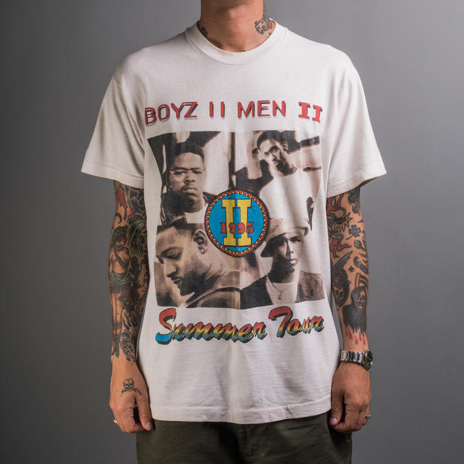 Vintage 1995 Boyz II Men II Summer Tour T-Shirt | Mills