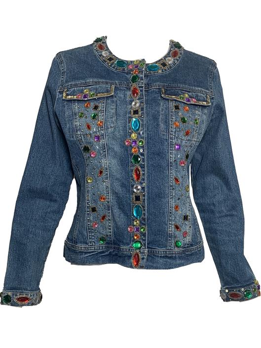 90s Bedazzled Denim Jacket | The Way We Wore | Los Angeles, CA