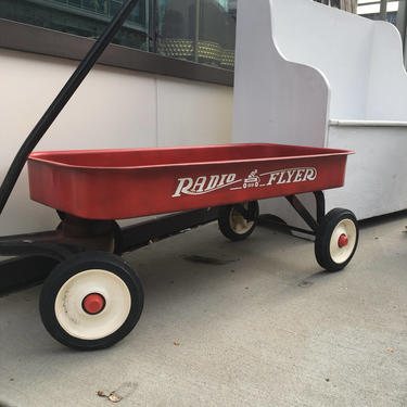 Vintage Radio Flyer Red Wagon 