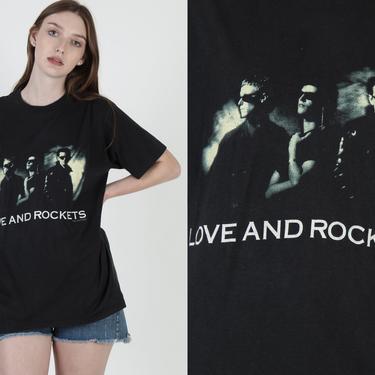 Vintage 1989 Love And Rockets So Alive Tour Band Rock Punk 