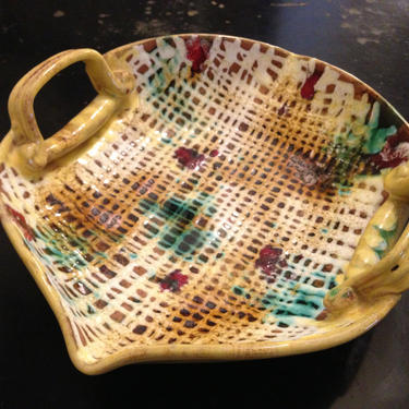 Vintage Italian Pottery Dish 