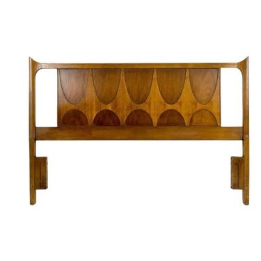 MCM Broyhill Brasilia Walnut Queen Headboard 