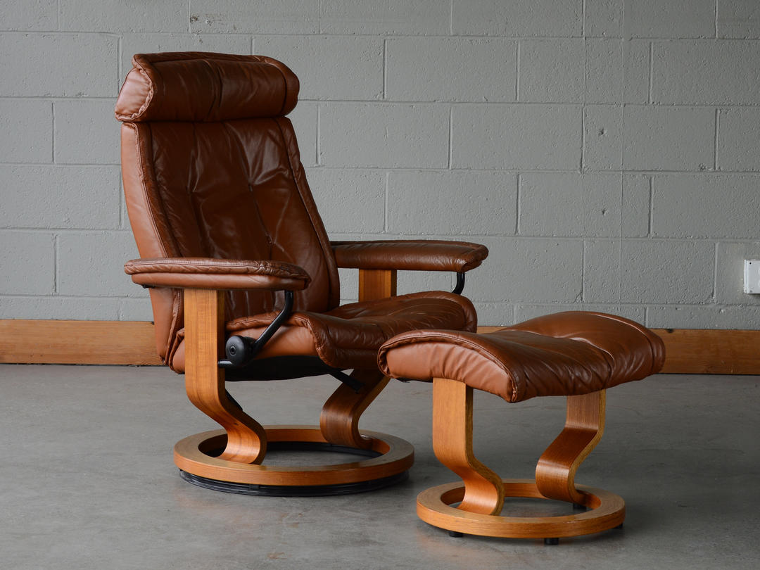 Ekornes discount vintage recliner