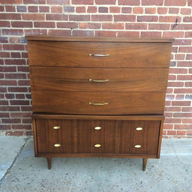 Basset tallboy mid-century dresser | Off the Beaten Track Warehouse ...