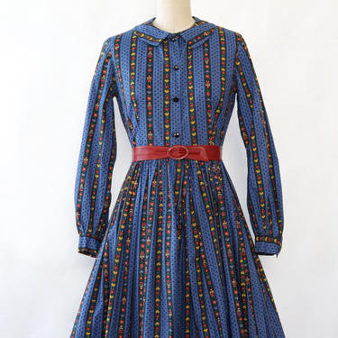 Bavarian Folk Cotton Dress XS/S