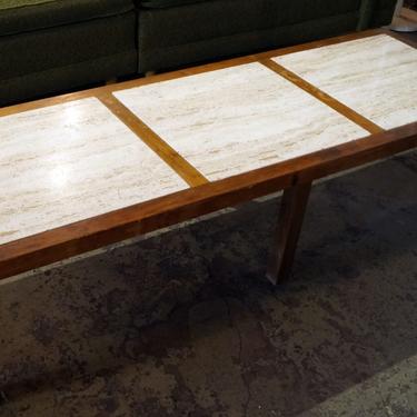 3 Stone Panel Coffee Table