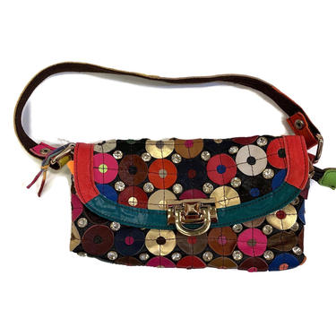 Boho Chic Leather Shoulder Handbag