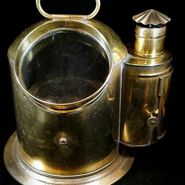 Lifeboat Binnacle, Brass