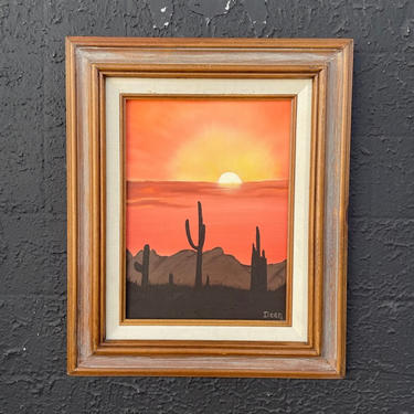 Southwest Desert Landscape Painting