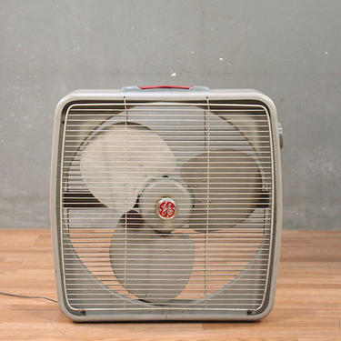 Retro Industrial General Electric Box Fan