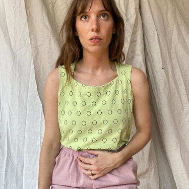 Nylon Avocado Polka Dot Tank 