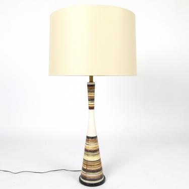 Tall 1960s Ceramic Lamp