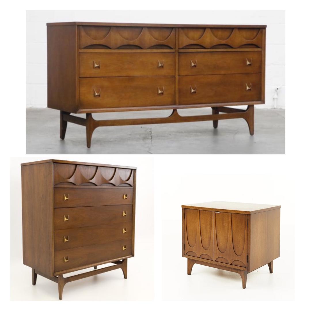 (AVAILABLE) PRESALE vintage Mid Century Modern Broyhill Brasilia
