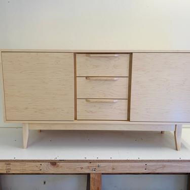 NEW Hand Built Mid Century Inspired Buffet / Credenza. 60