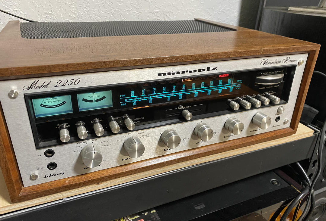 Marantz 2250 Receiver Vintage Stereo OrWa Designs Toledo, WA