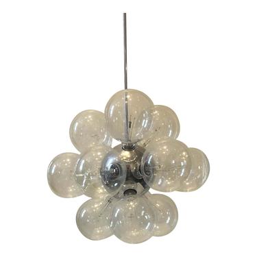 60s Chrome Sputnik Bubble Chandelier