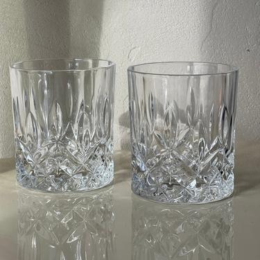 Crysal Rocks Glasses - Pair