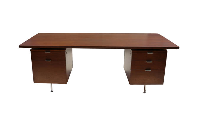 Mid Century Modern Executive Desk George Nelson Herman Miller By