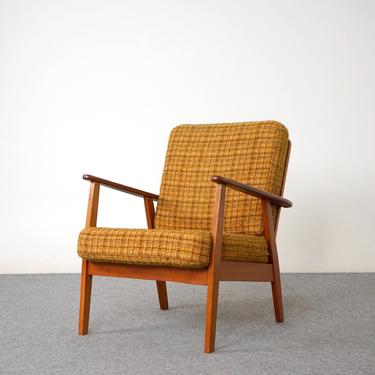 Danish Mid Century Teak Easy Chair - (320-147) 
