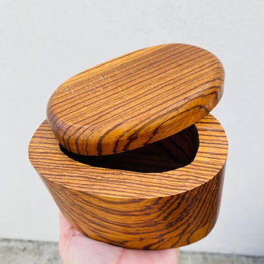Studio Craft Swivel Top Wood Box