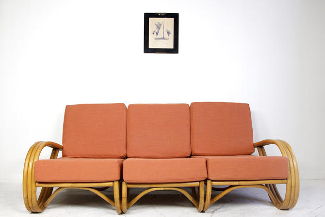 Vintage Rattan Sectional Sofa By Ficks Reed Co Free Delivery In Nyc And Hudson Ares By Omasaprojects From Omasa Projects Of Bushwick Brooklyn Ny Attic