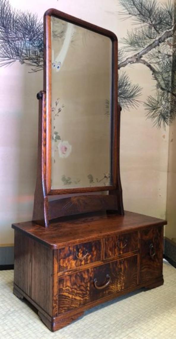 Antique Japanese Kyodai Vanity Kuraya Japanese Antiques San
