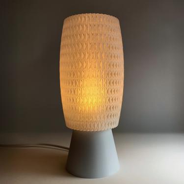 RHEA Table Lamp - Mood Lamp - Origami Lamp - Home Office Decor - Designed and Sustainably made by Honey & Ivy Studio in Portland, Oregon 