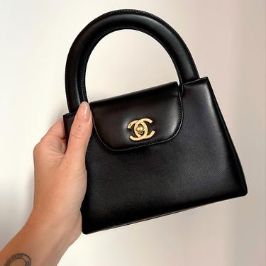 Vintage 90's CHANEL XL Super Model Cosmos CC Turnlock 