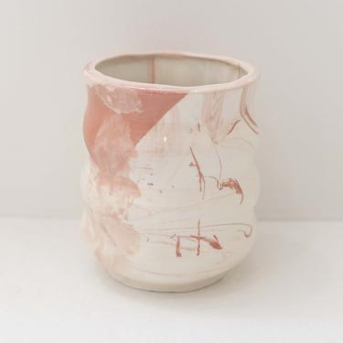Anything Vessel Marbled Terracotta