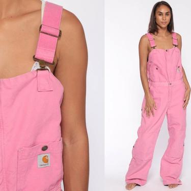 Pink 2025 carhartt overalls