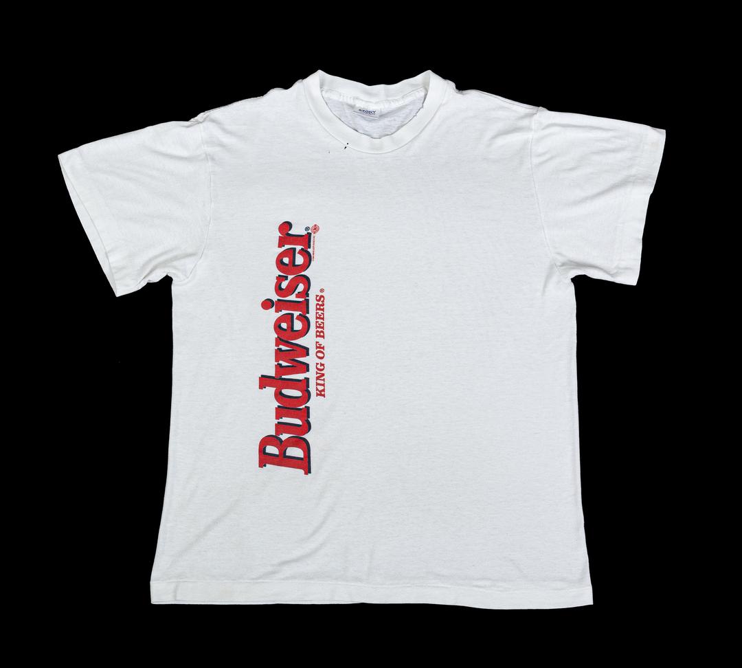 90s Budweiser King Of Beers T Shirt - Men's Medium, | Flying