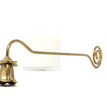 Vintage Brass Candle Snuffer 