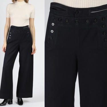 Wide-Leg Sailor Pants, Authentic & Vintage