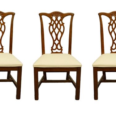 Set of 3 UNIVERSAL FURNITURE Chippendale Style Dining Side Chairs 