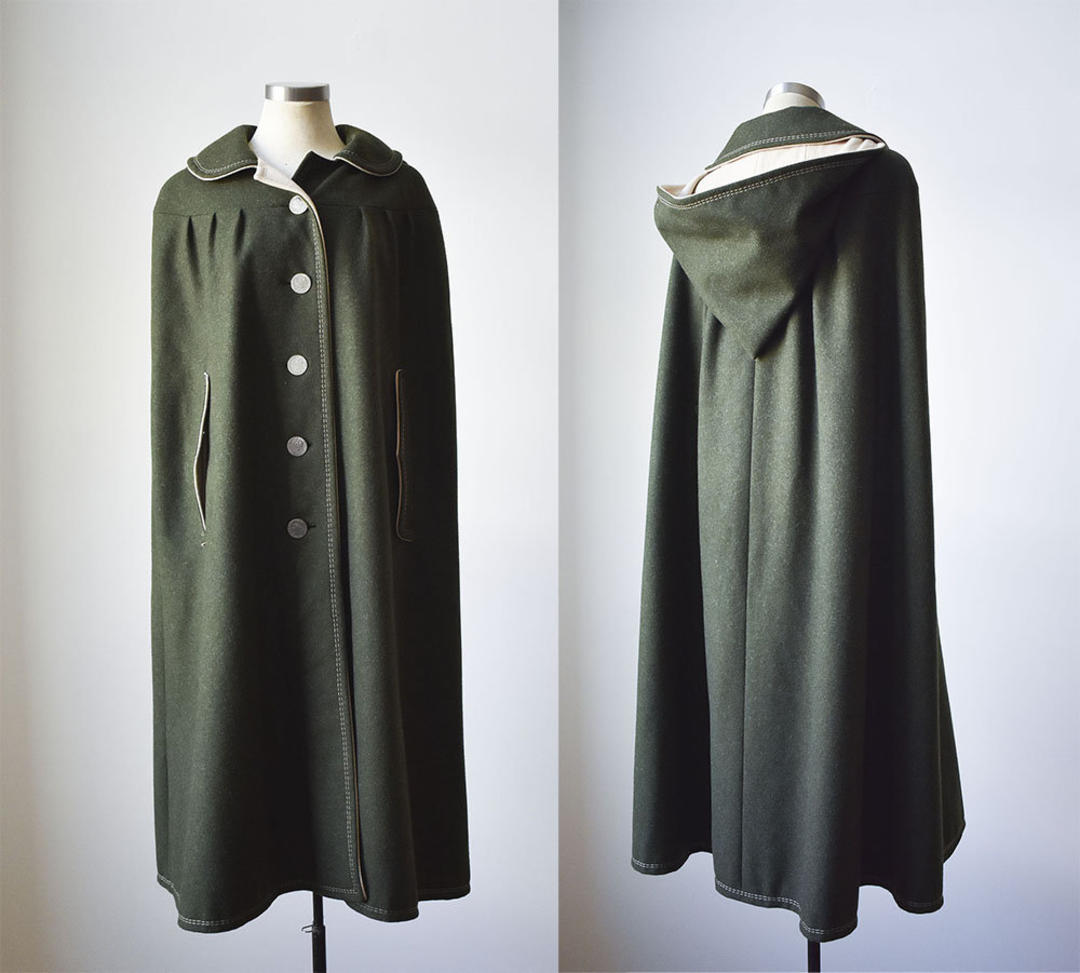 german wool cape