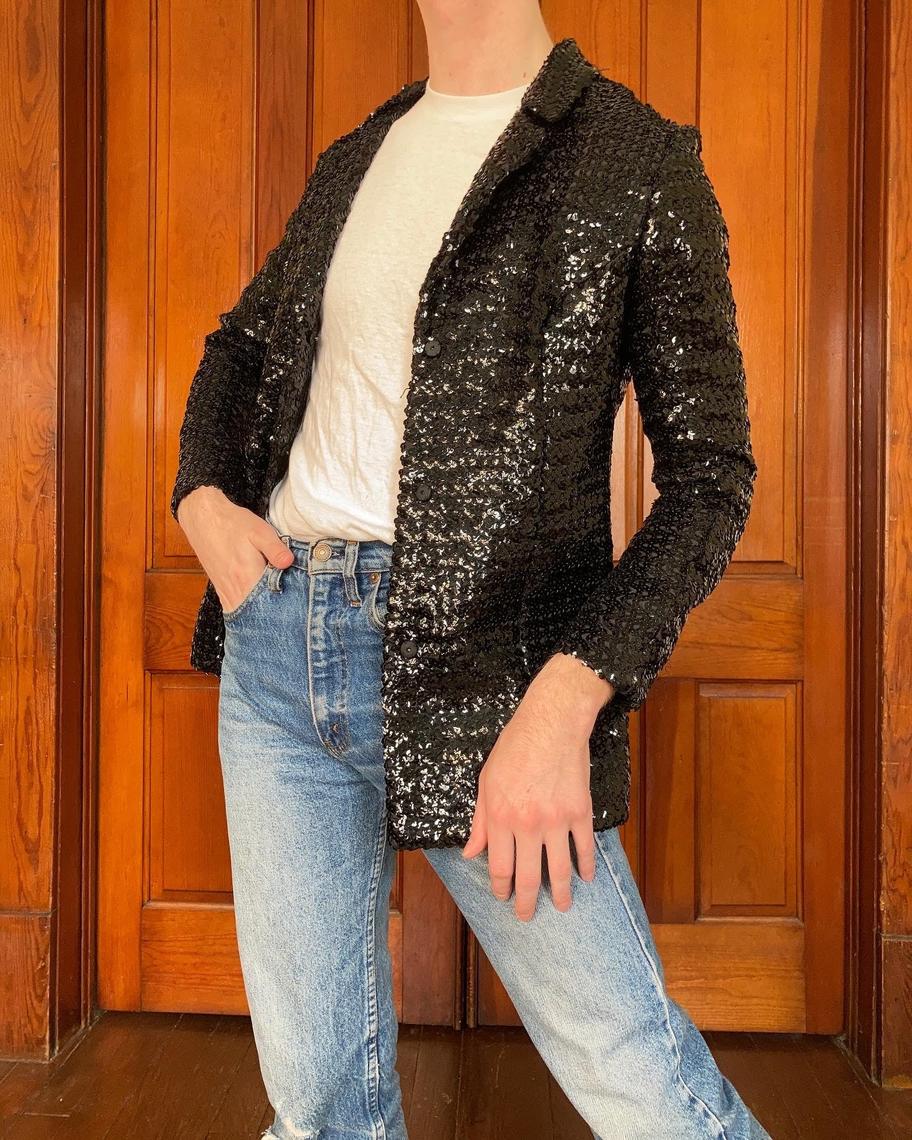 70s Jack Bryan sequin jacket Mantis Lady Vintage Delaware, OH